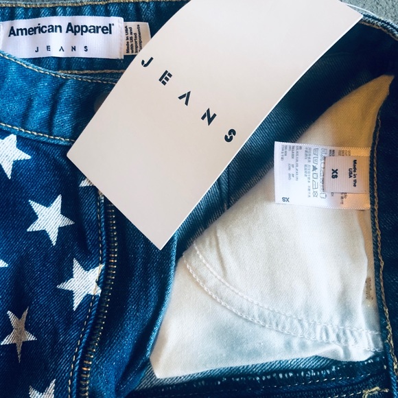 American Apparel Mini Jean Skirt - Picture 4 of 4